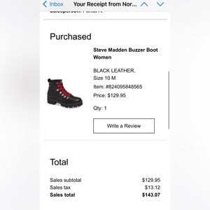 Steve Madden Buzzer Boot